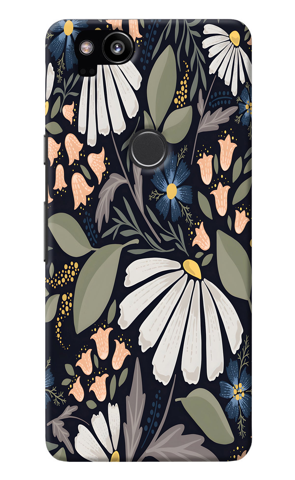 Flowers Art Google Pixel 2 Back Cover