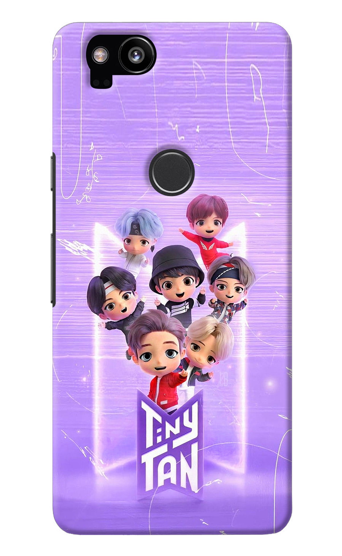 BTS Tiny Tan Google Pixel 2 Back Cover