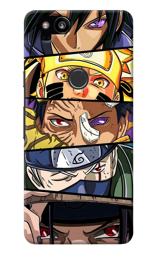 Naruto Character Google Pixel 2 Back Cover