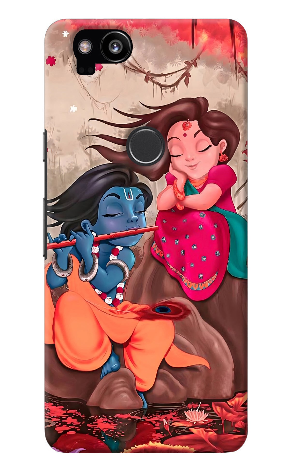 Radhe Krishna Google Pixel 2 Back Cover