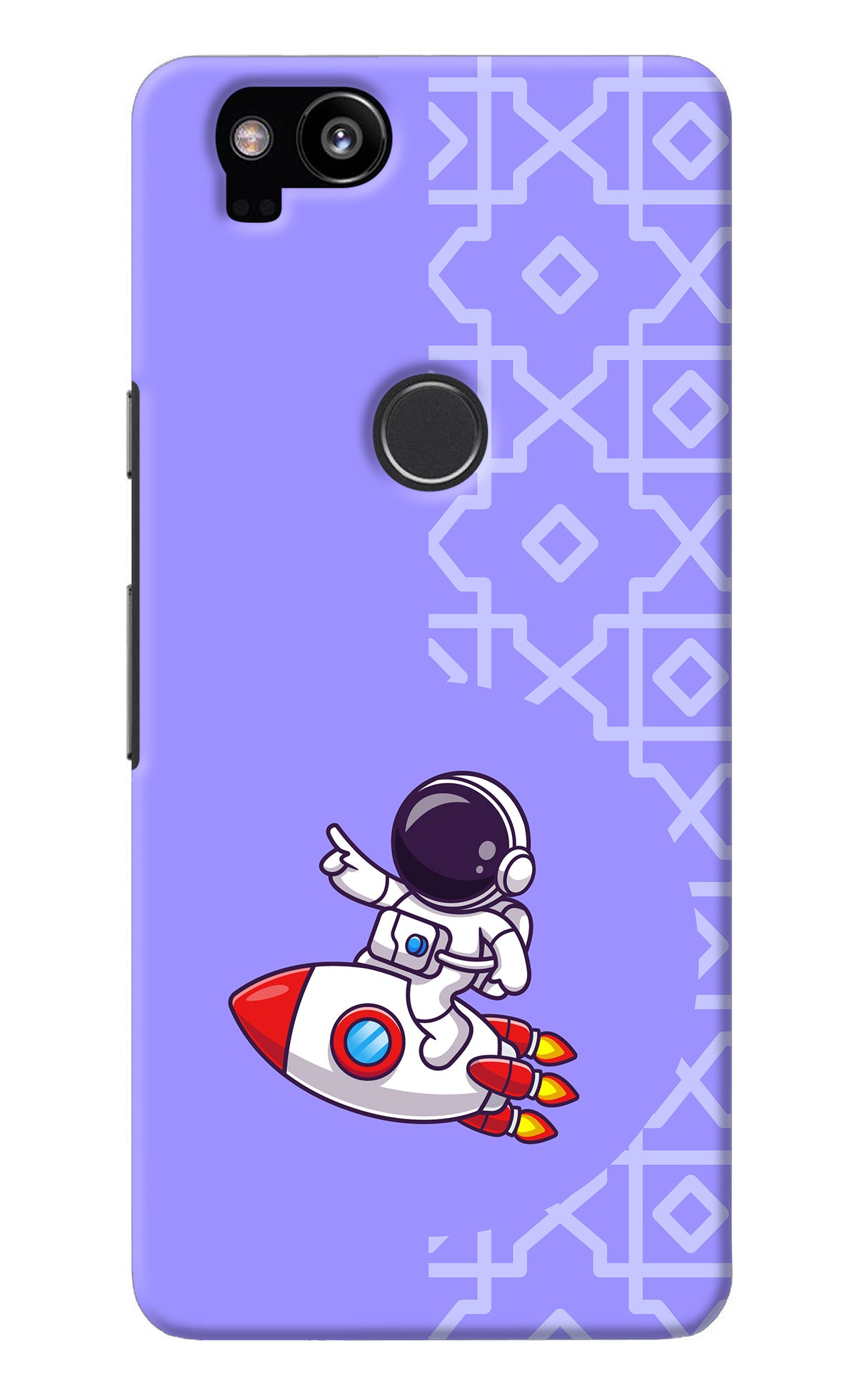 Cute Astronaut Google Pixel 2 Back Cover