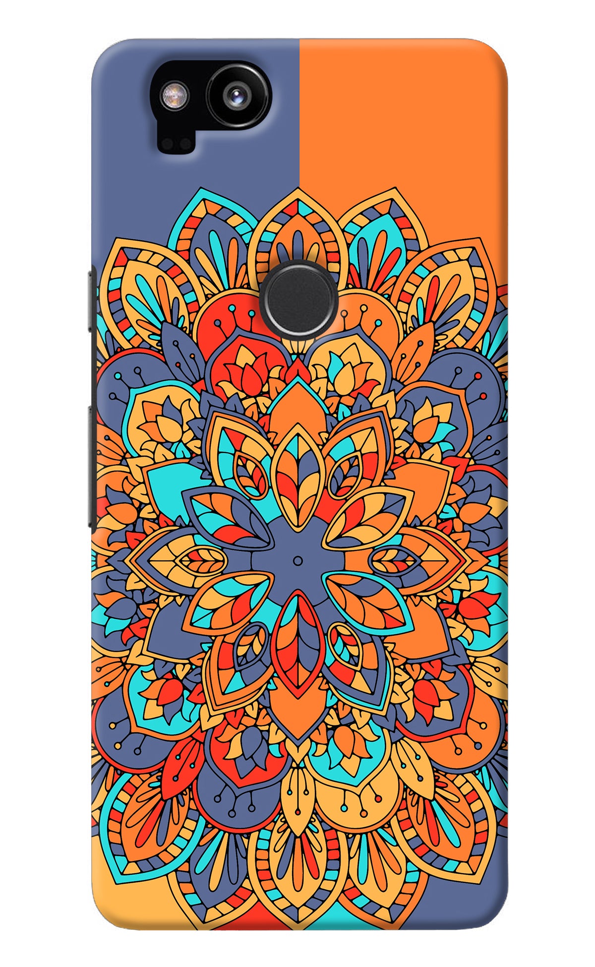 Color Mandala Google Pixel 2 Back Cover