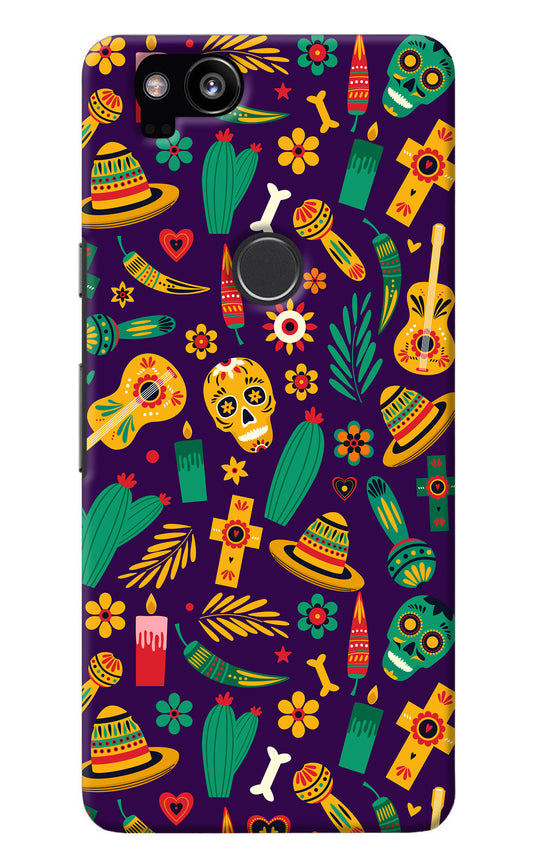 Mexican Artwork Google Pixel 2 Back Cover