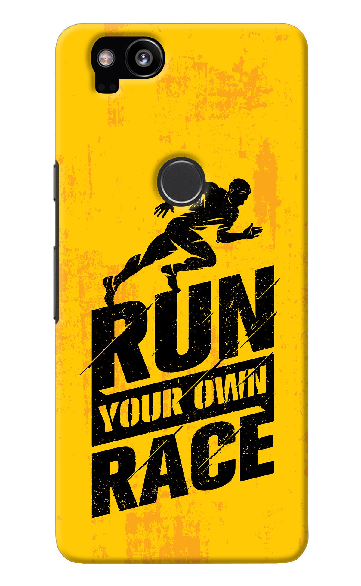 Run Your Own Race Google Pixel 2 Back Cover