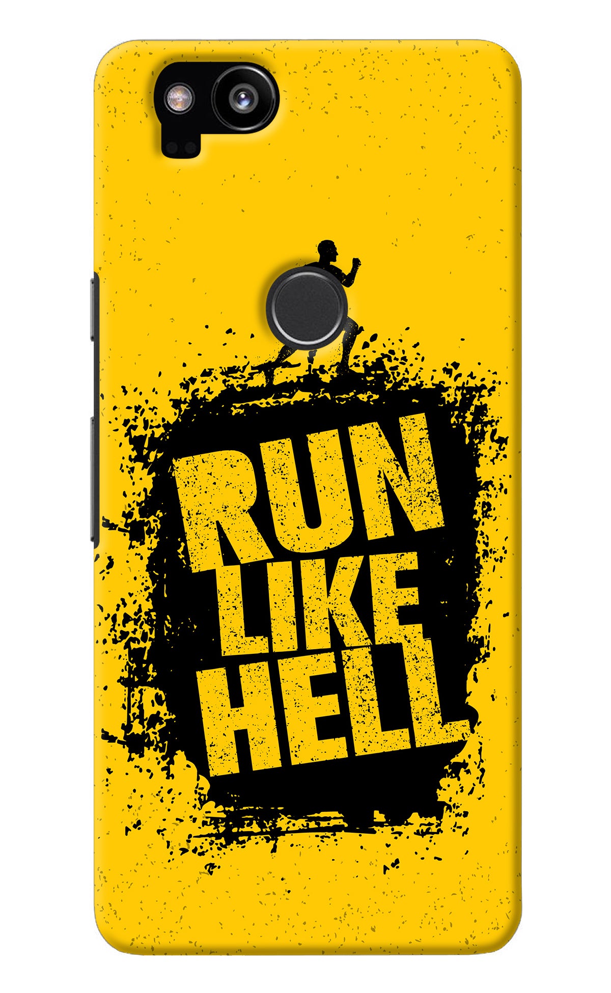 Run Like Hell Google Pixel 2 Back Cover