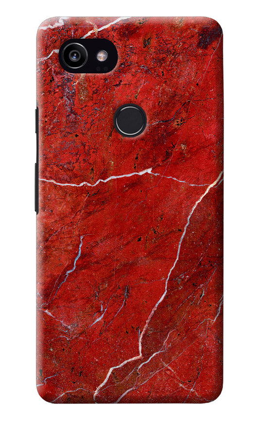 Red Marble Design Google Pixel 2 XL Back Cover