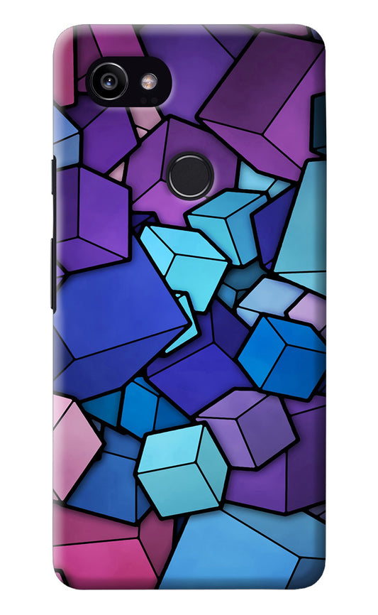 Cubic Abstract Google Pixel 2 XL Back Cover