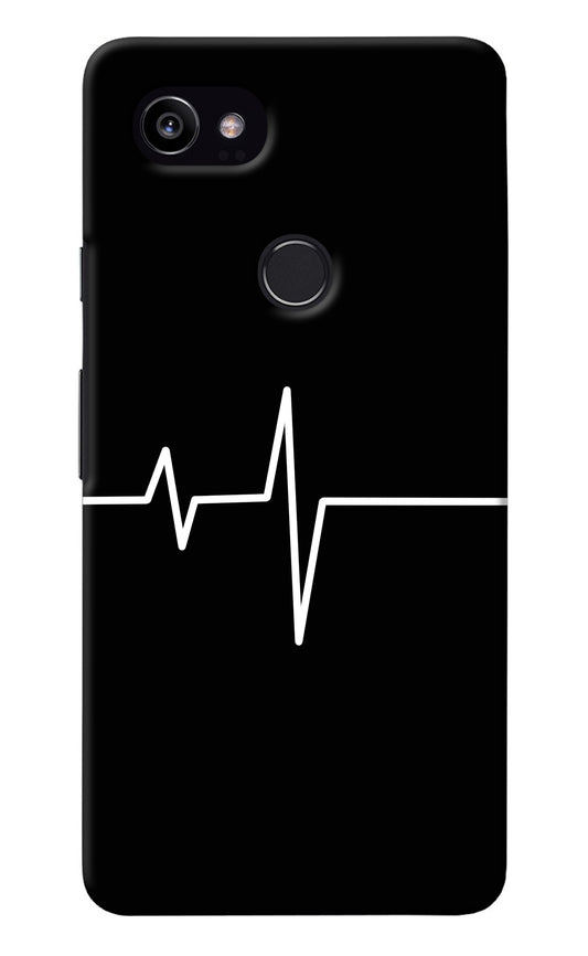 Heart Beats Google Pixel 2 XL Back Cover