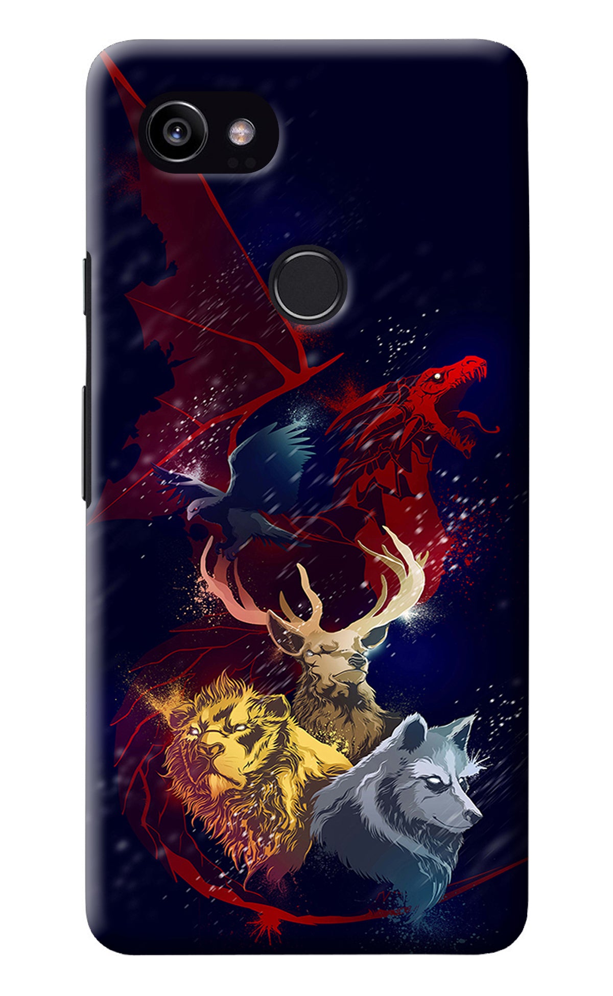 Game Of Thrones Google Pixel 2 XL Back Cover