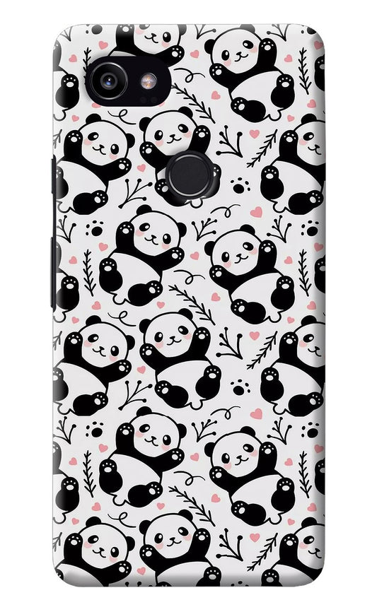 Cute Panda Google Pixel 2 XL Back Cover