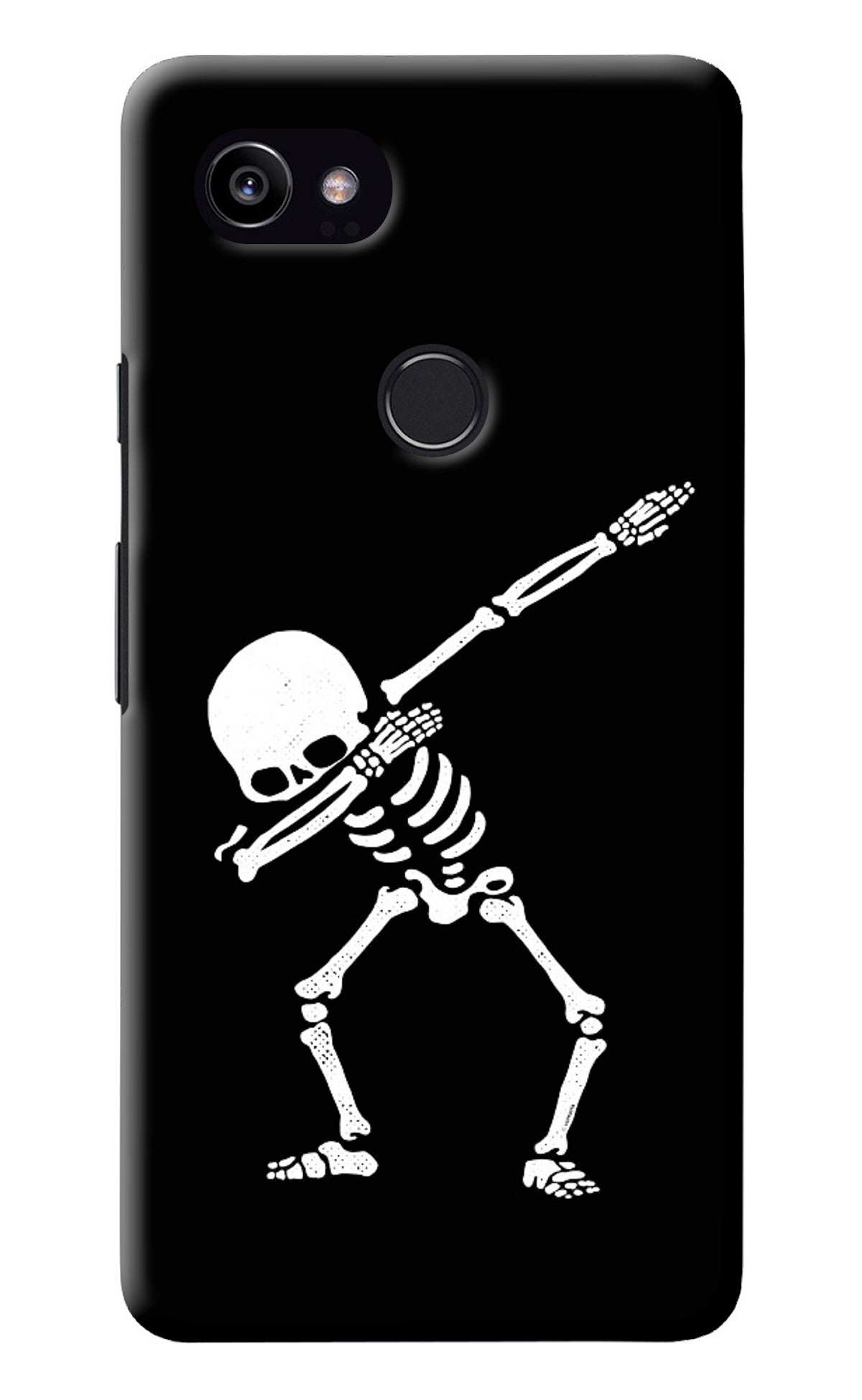 Dabbing Skeleton Art Google Pixel 2 XL Back Cover