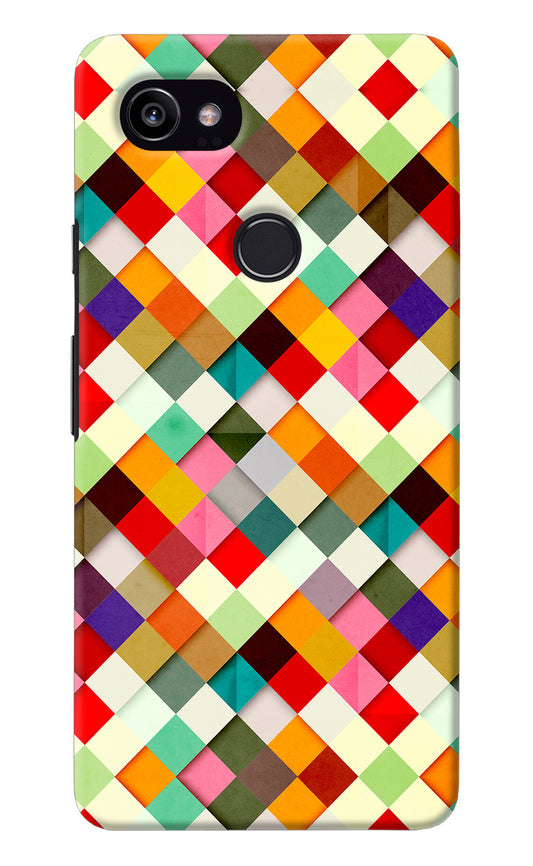 Geometric Abstract Colorful Google Pixel 2 XL Back Cover