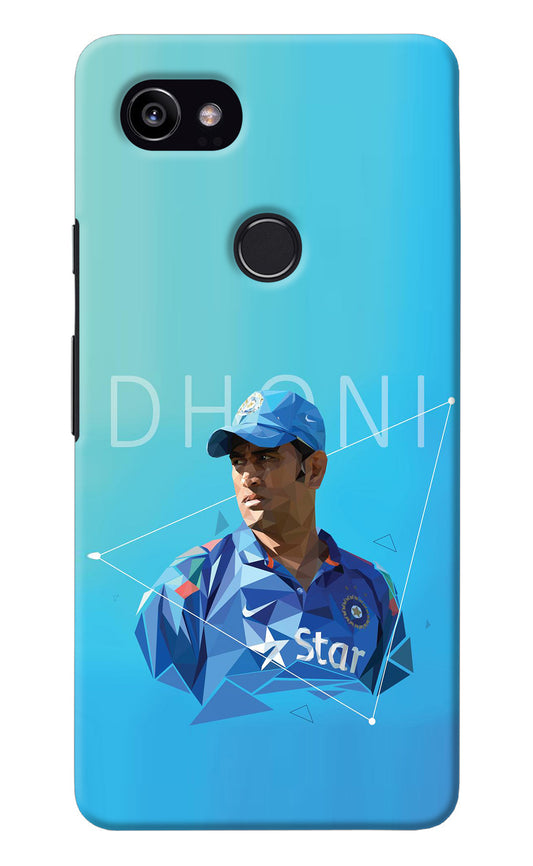 Dhoni Artwork Google Pixel 2 XL Back Cover