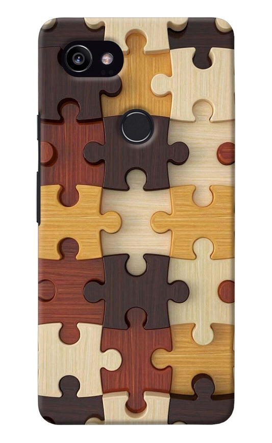 Wooden Puzzle Google Pixel 2 XL Back Cover