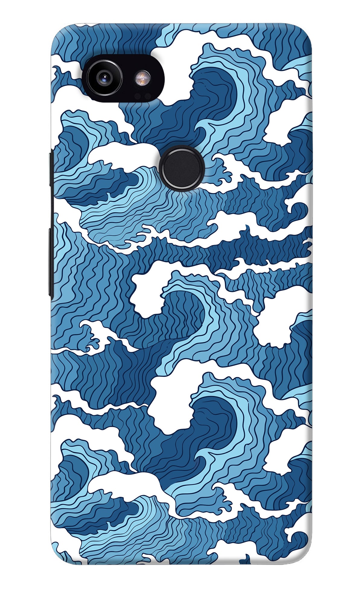 Blue Waves Google Pixel 2 XL Back Cover