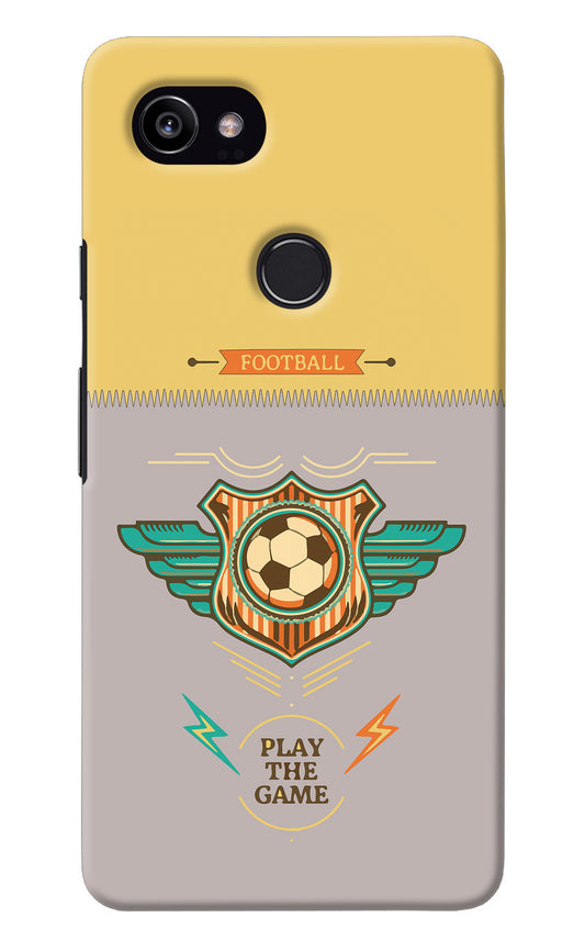 Football Google Pixel 2 XL Back Cover