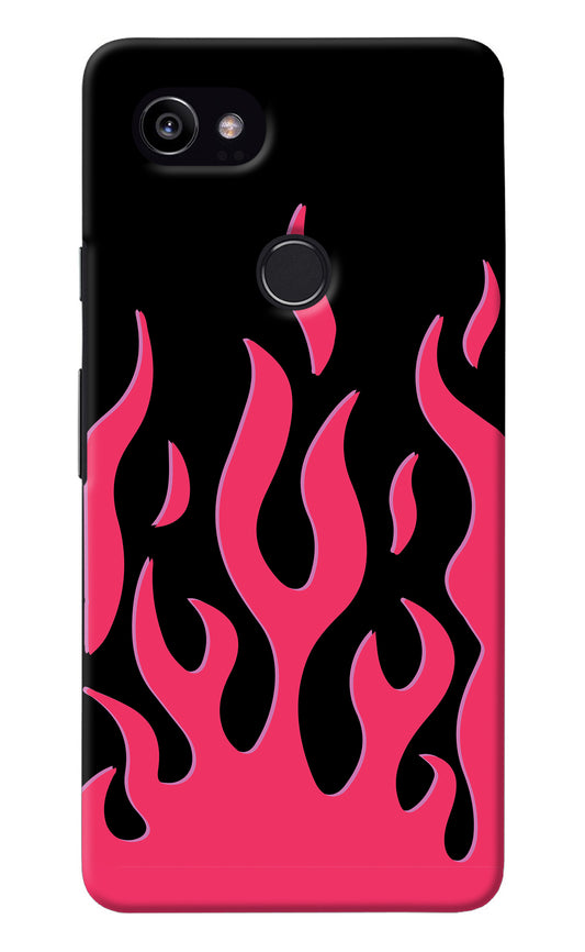 Fire Flames Google Pixel 2 XL Back Cover