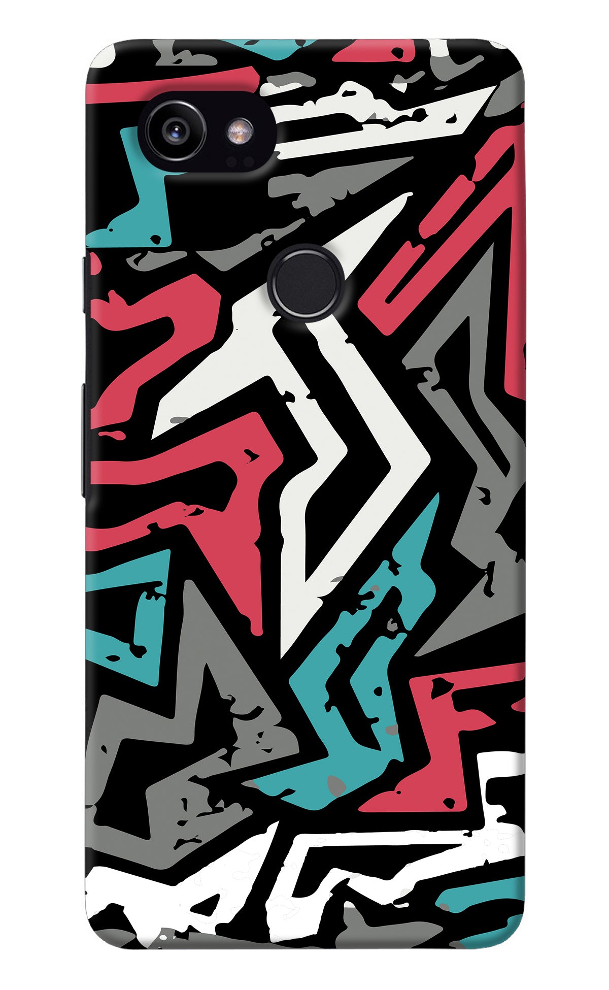 Geometric Graffiti Google Pixel 2 XL Back Cover