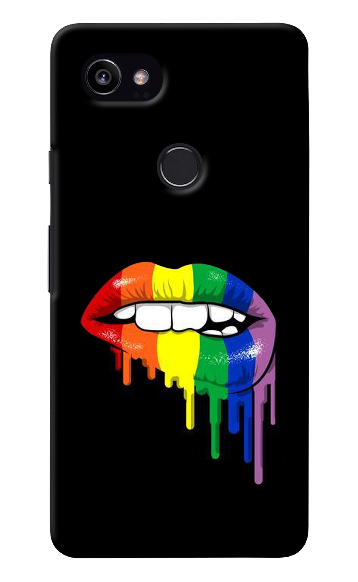 Lips Biting Google Pixel 2 XL Back Cover