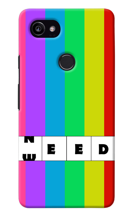 Need Weed Google Pixel 2 XL Back Cover