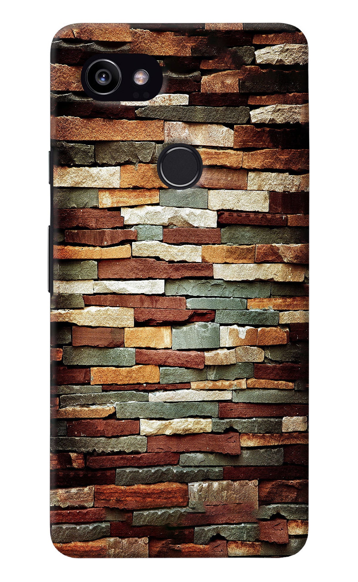 Bricks Pattern Google Pixel 2 XL Back Cover