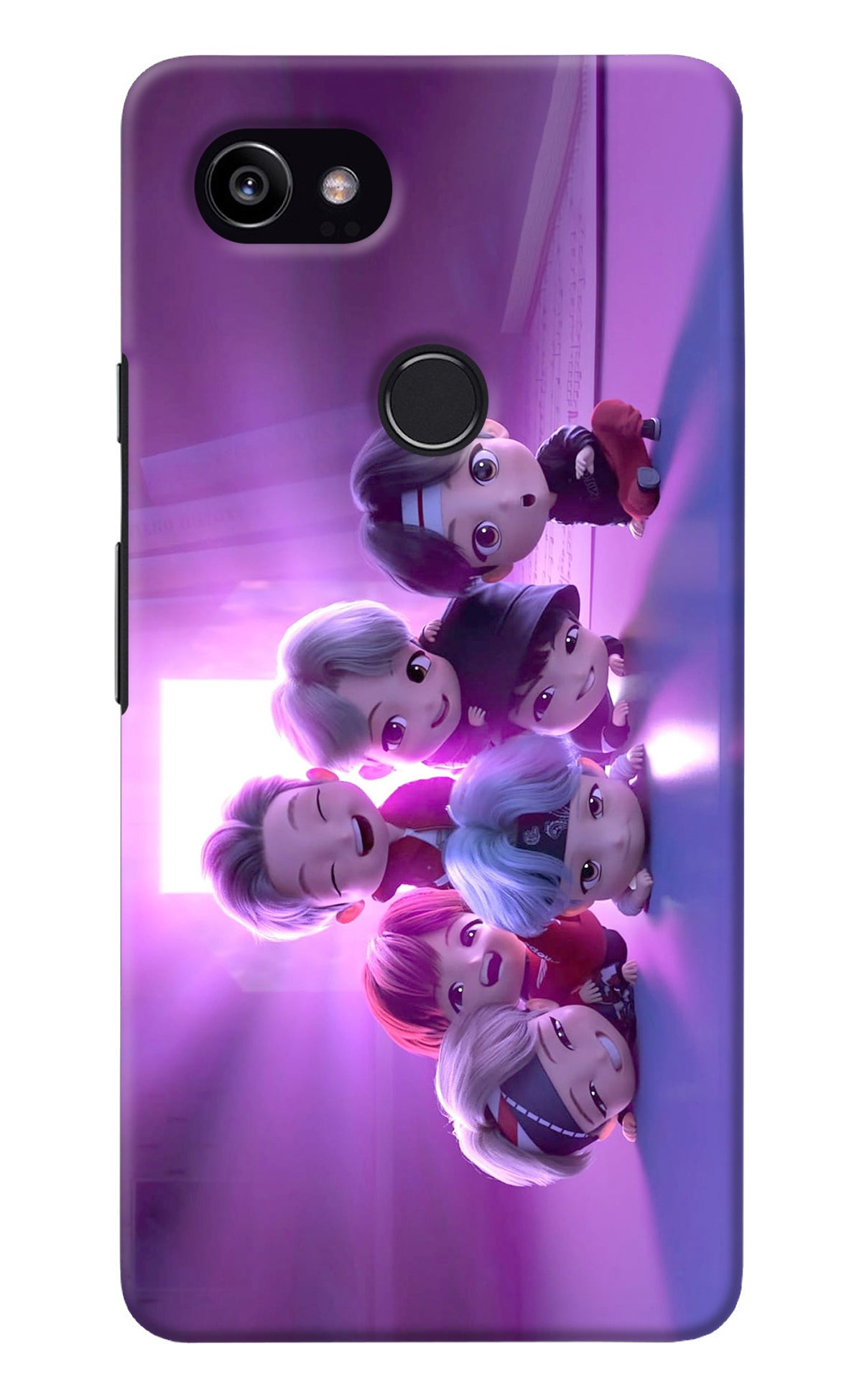 BTS Chibi Google Pixel 2 XL Back Cover