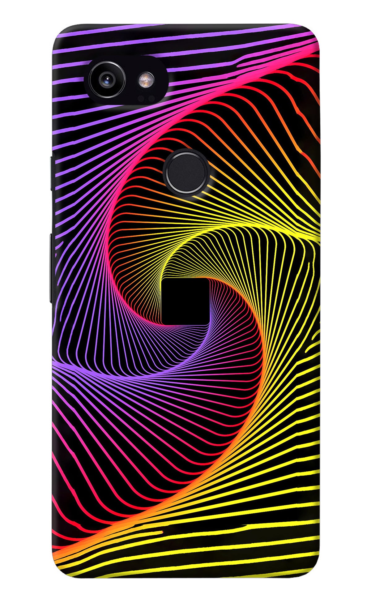 Colorful Strings Google Pixel 2 XL Back Cover