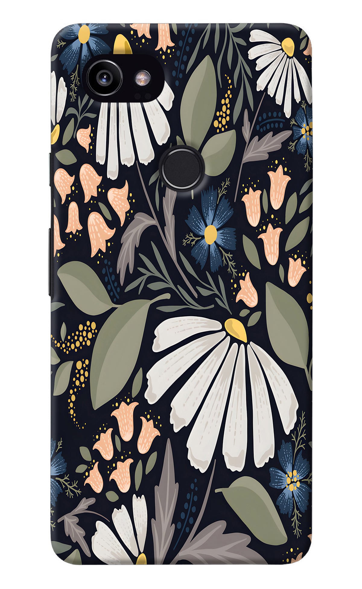 Flowers Art Google Pixel 2 XL Back Cover