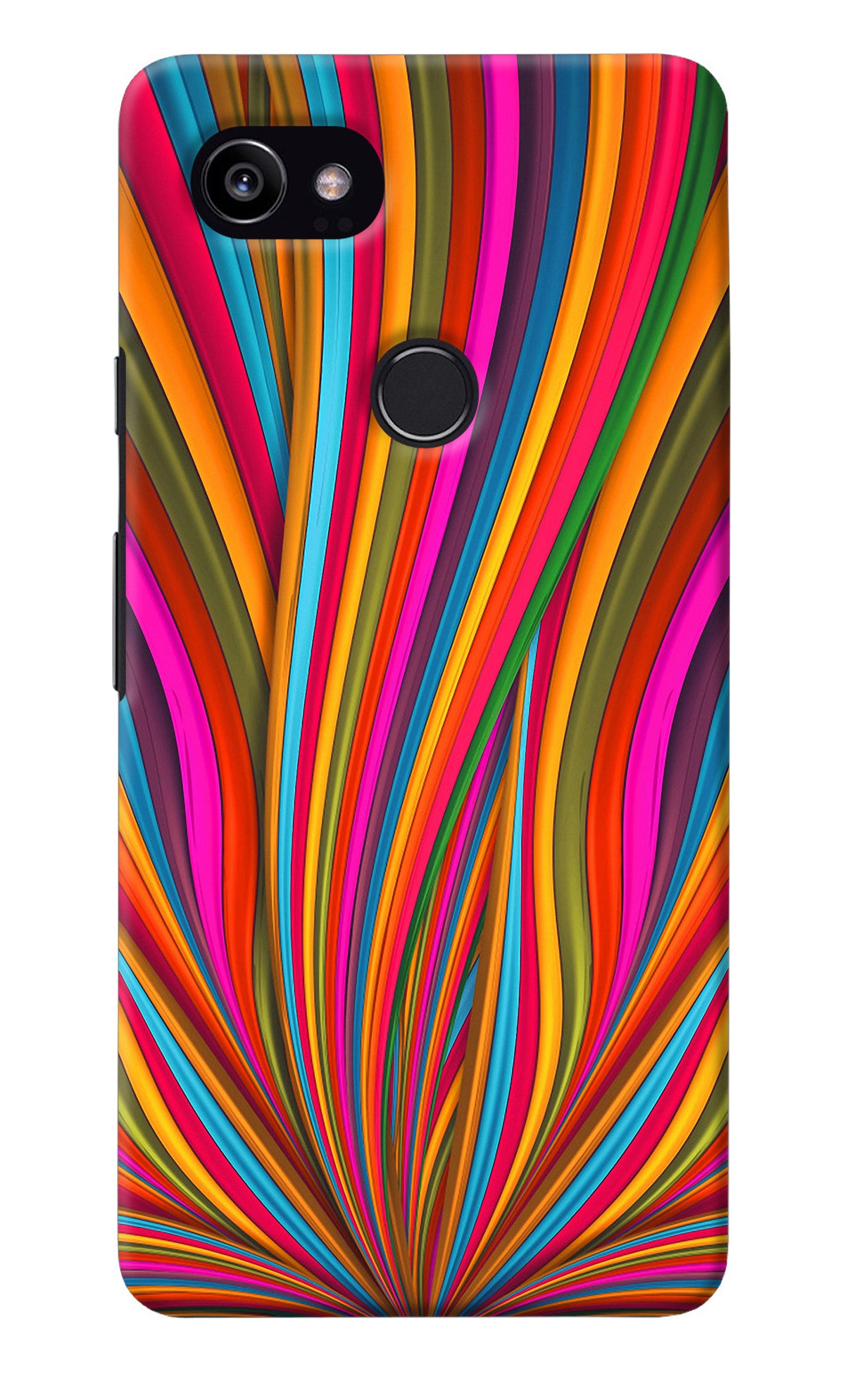 Trippy Wavy Google Pixel 2 XL Back Cover