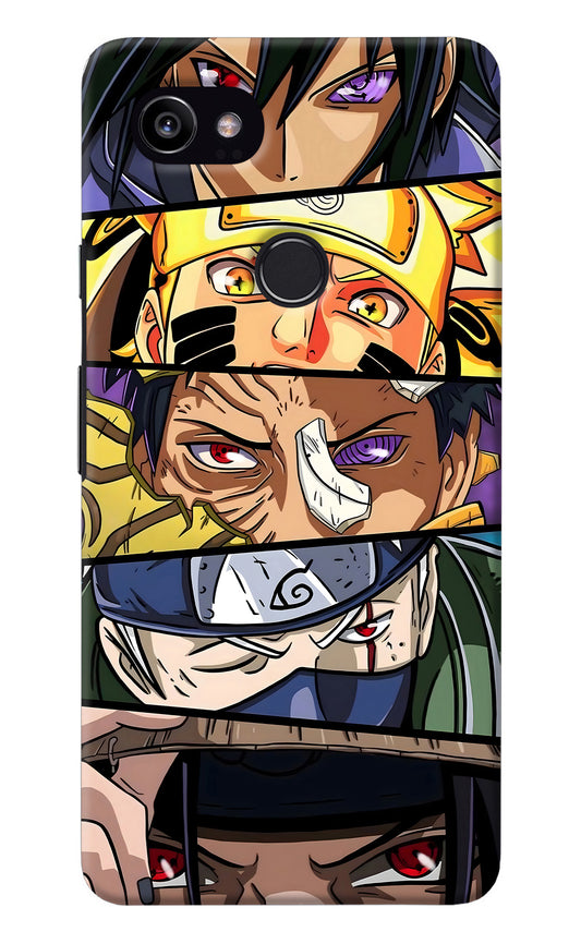 Naruto Character Google Pixel 2 XL Back Cover
