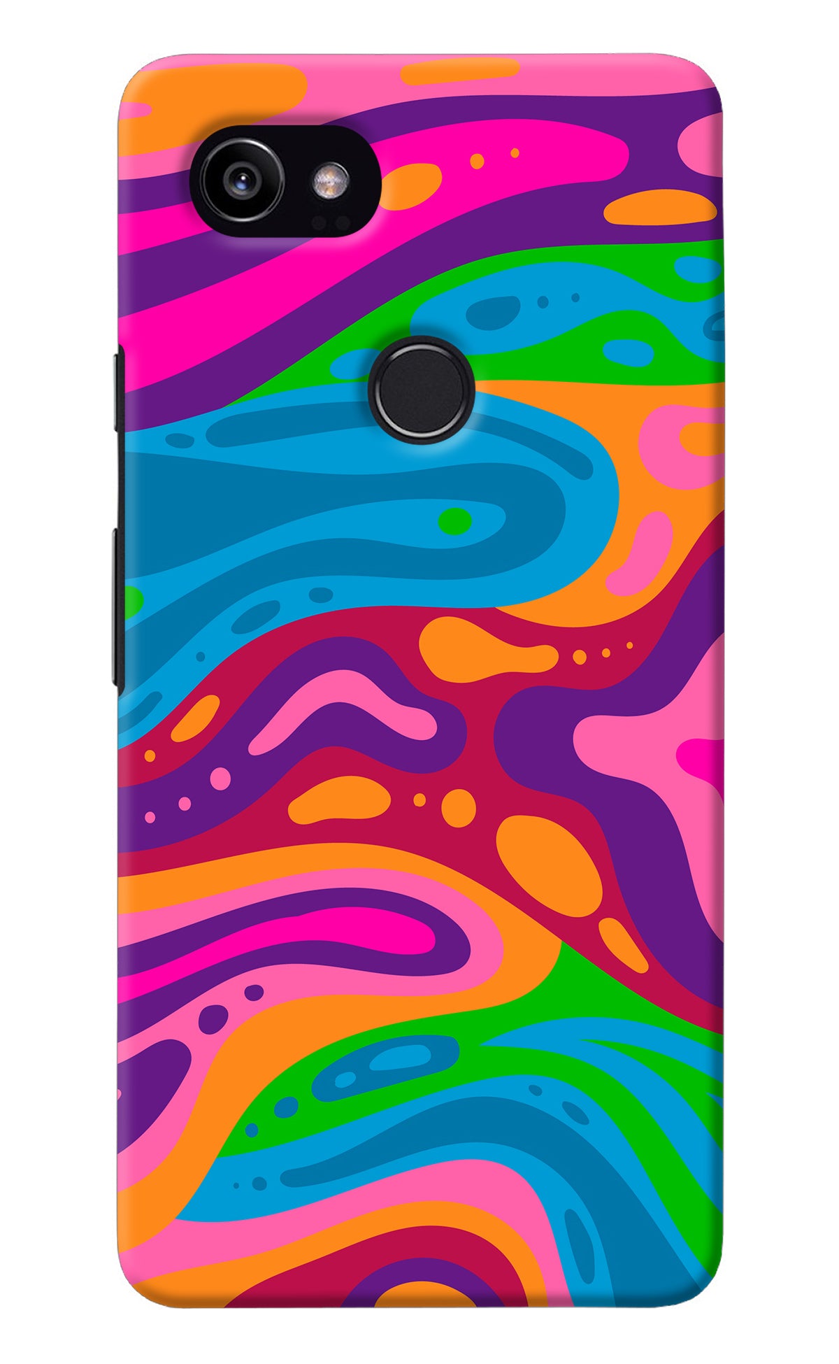 Trippy Pattern Google Pixel 2 XL Back Cover