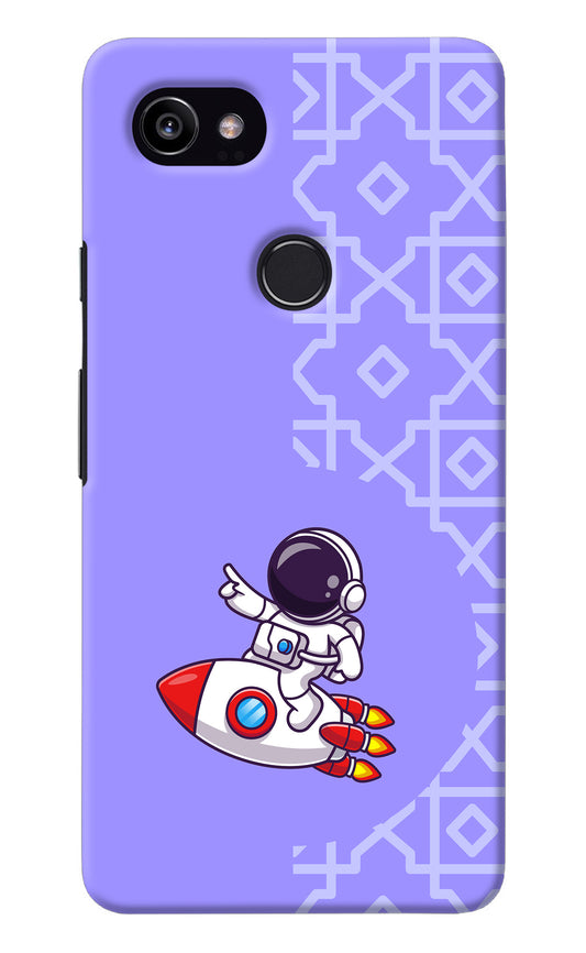 Cute Astronaut Google Pixel 2 XL Back Cover