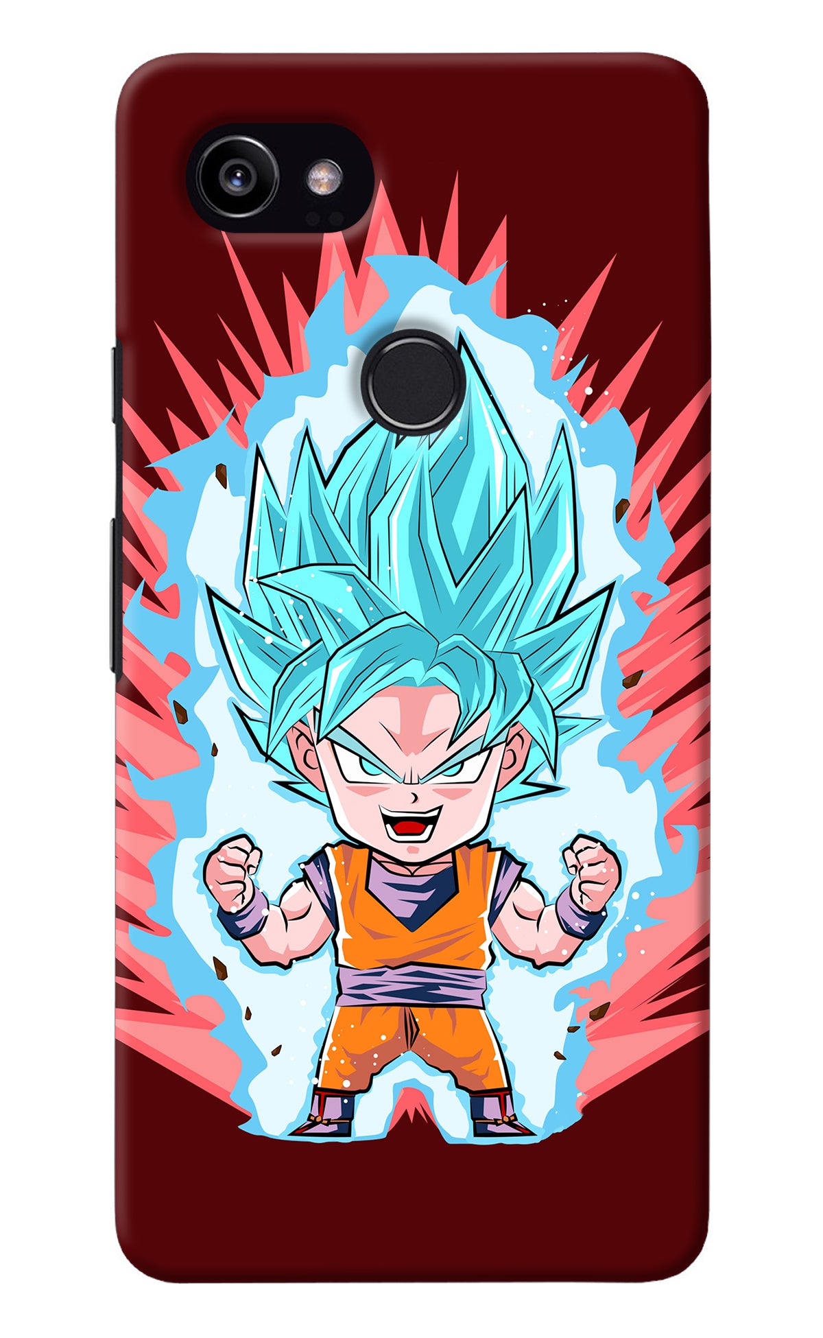 Goku Little Google Pixel 2 XL Back Cover