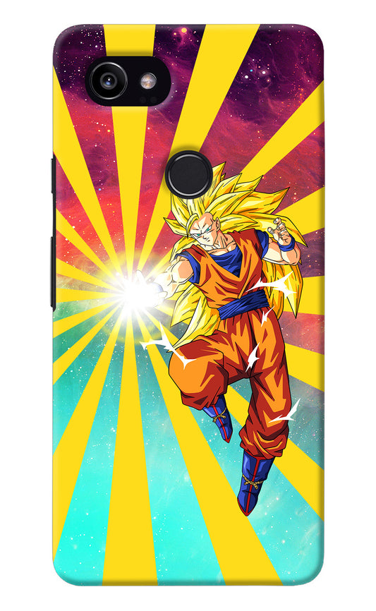 Goku Super Saiyan Google Pixel 2 XL Back Cover