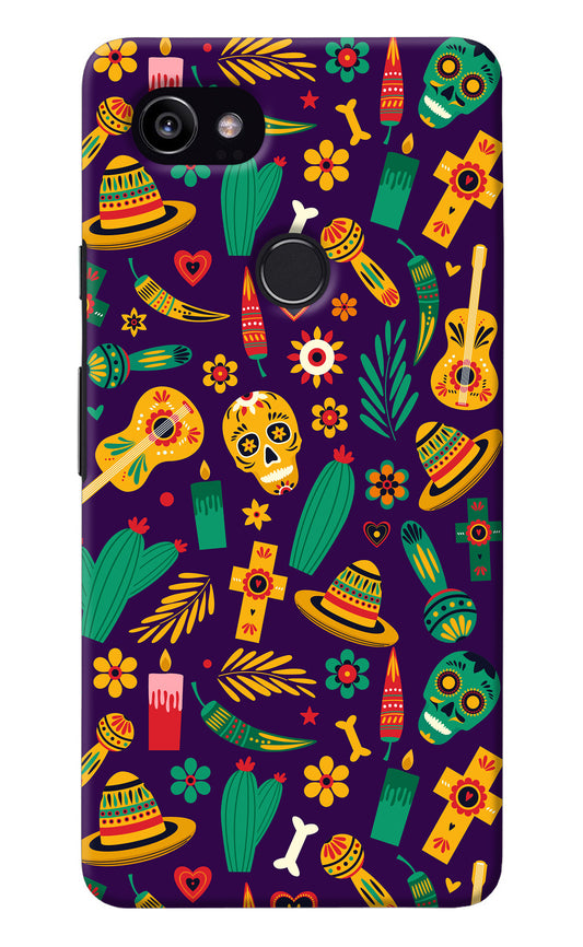 Mexican Artwork Google Pixel 2 XL Back Cover