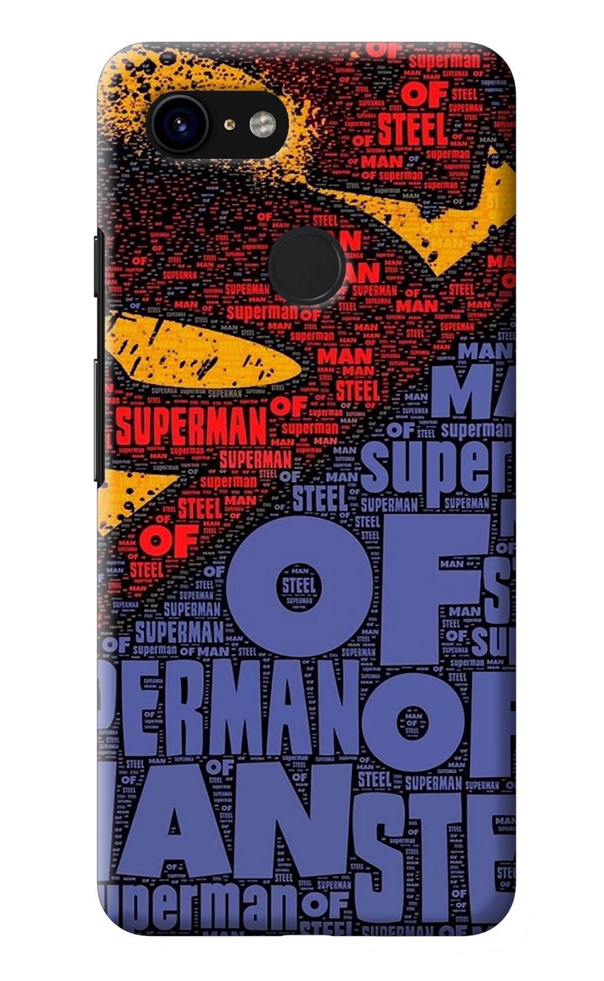 Superman Google Pixel 3 Back Cover