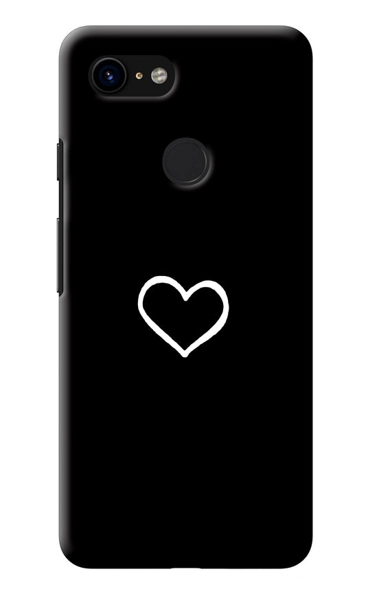 Heart Google Pixel 3 Back Cover