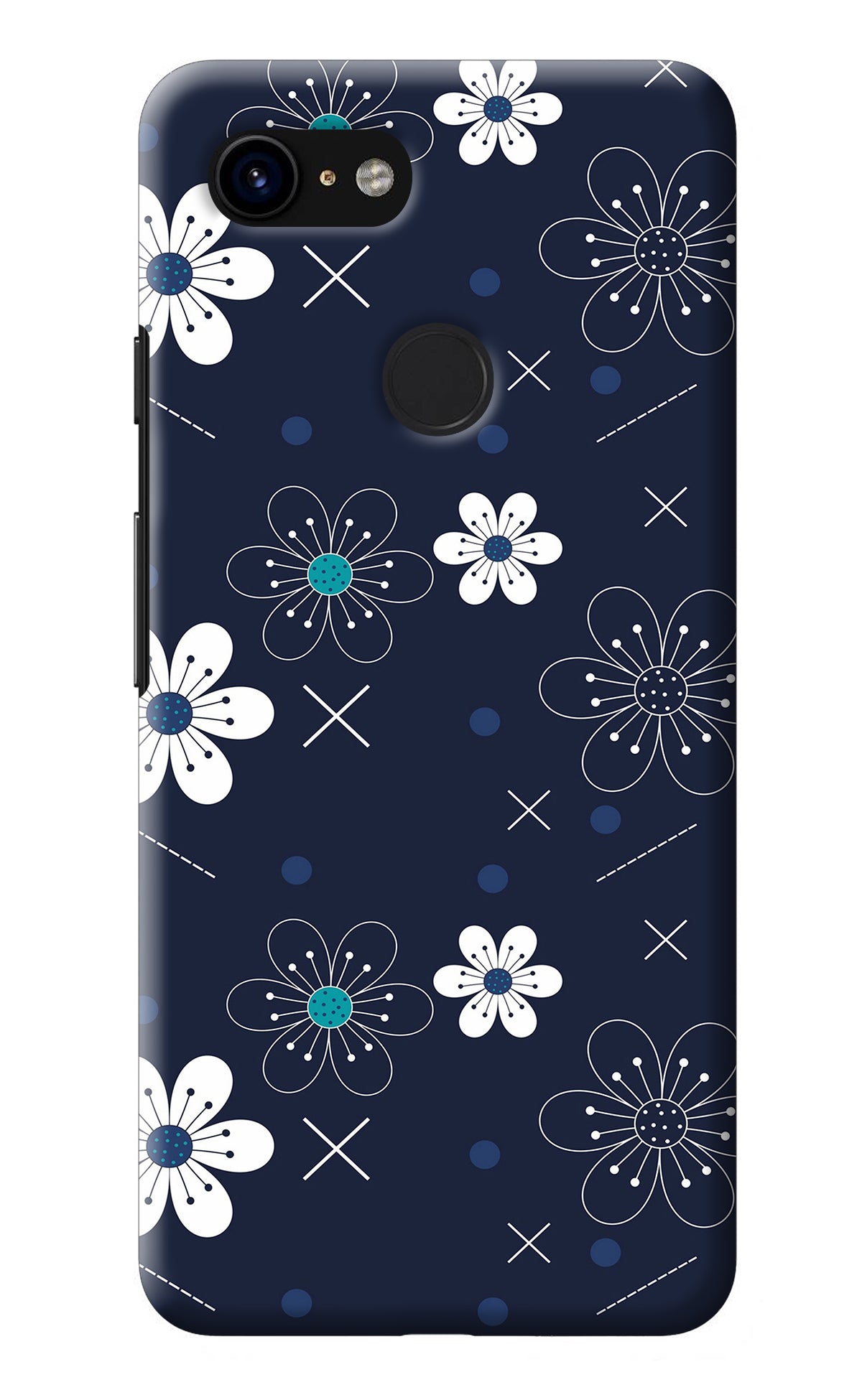 Flowers Google Pixel 3 Back Cover