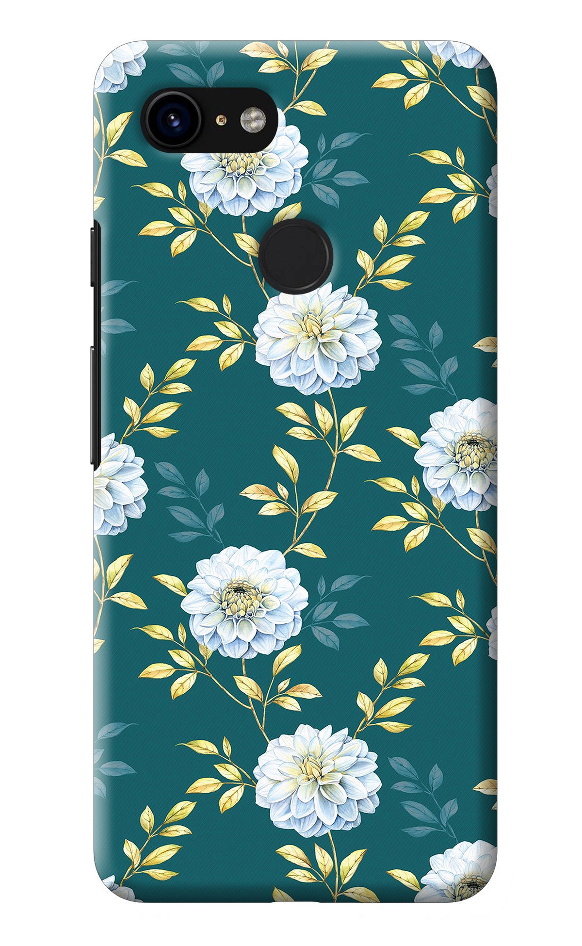 Flowers Google Pixel 3 Back Cover