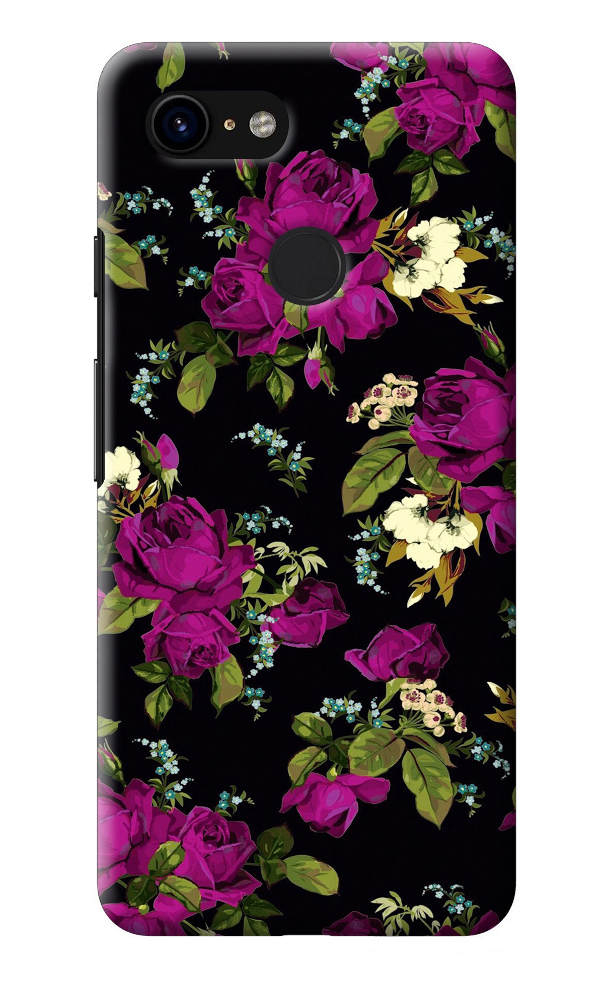 Flowers Google Pixel 3 Back Cover