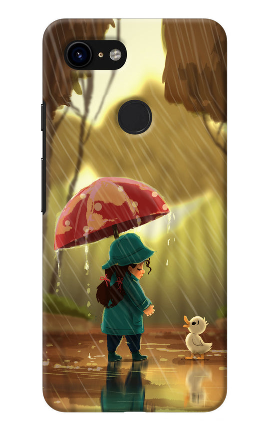 Rainy Day Google Pixel 3 Back Cover