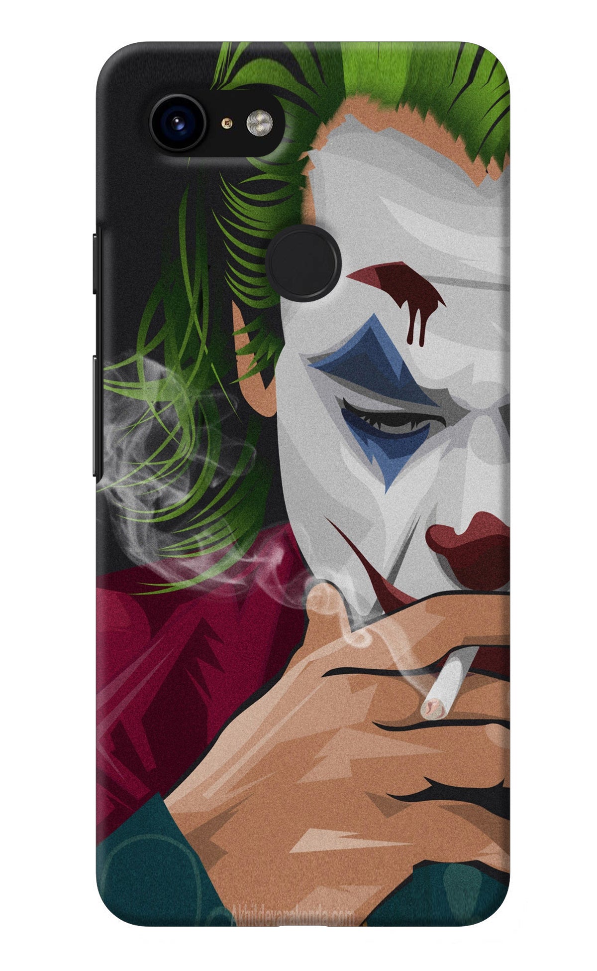 Joker Smoking Google Pixel 3 Back Cover