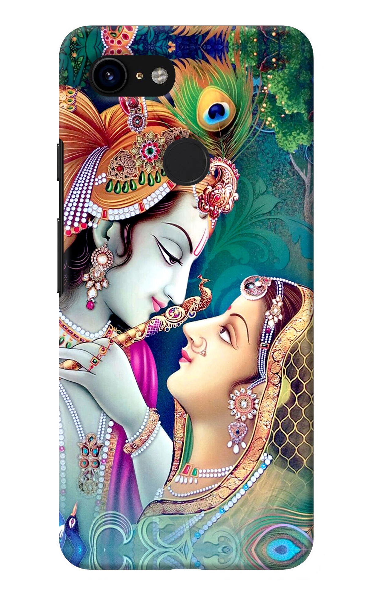 Lord Radha Krishna Google Pixel 3 Back Cover