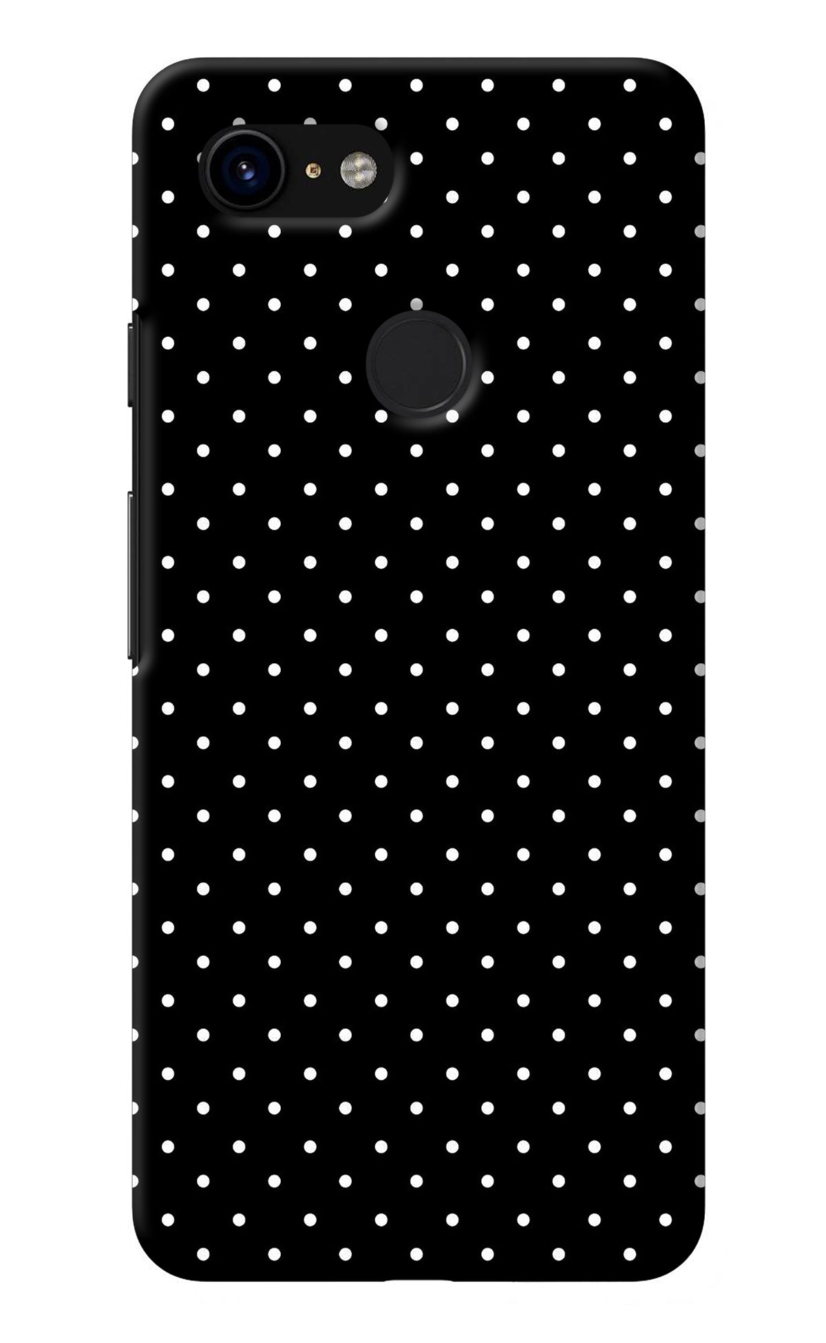 White Dots Google Pixel 3 Back Cover