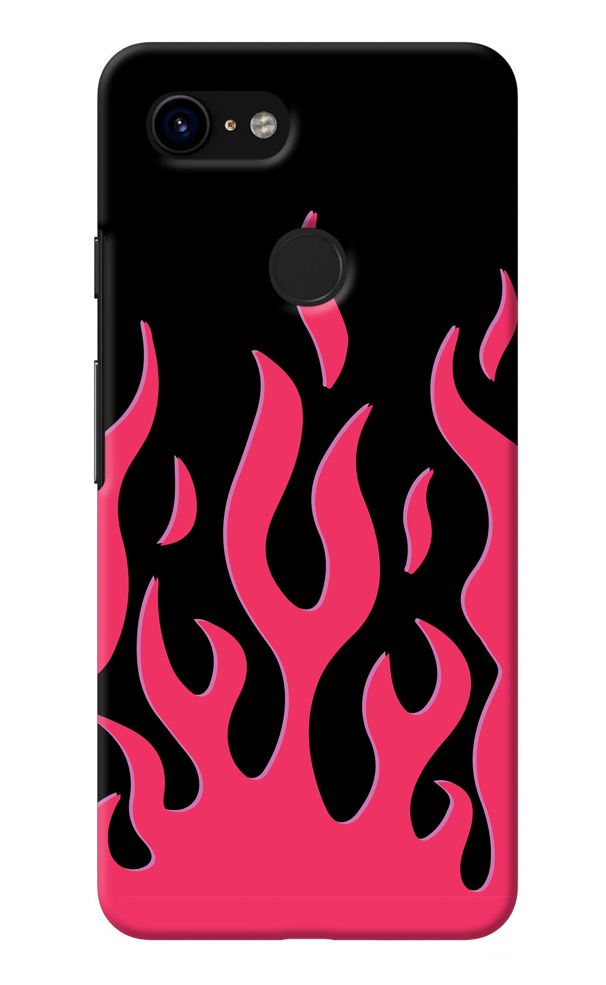 Fire Flames Google Pixel 3 Back Cover