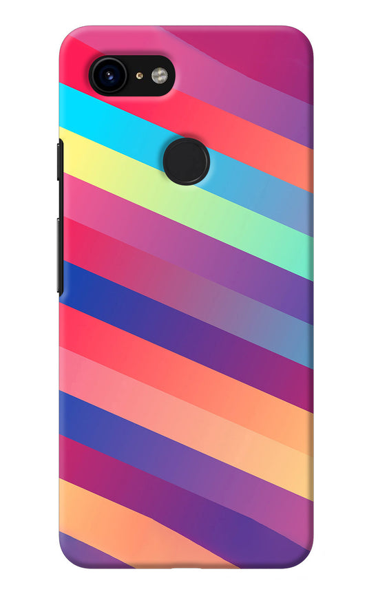 Stripes color Google Pixel 3 Back Cover