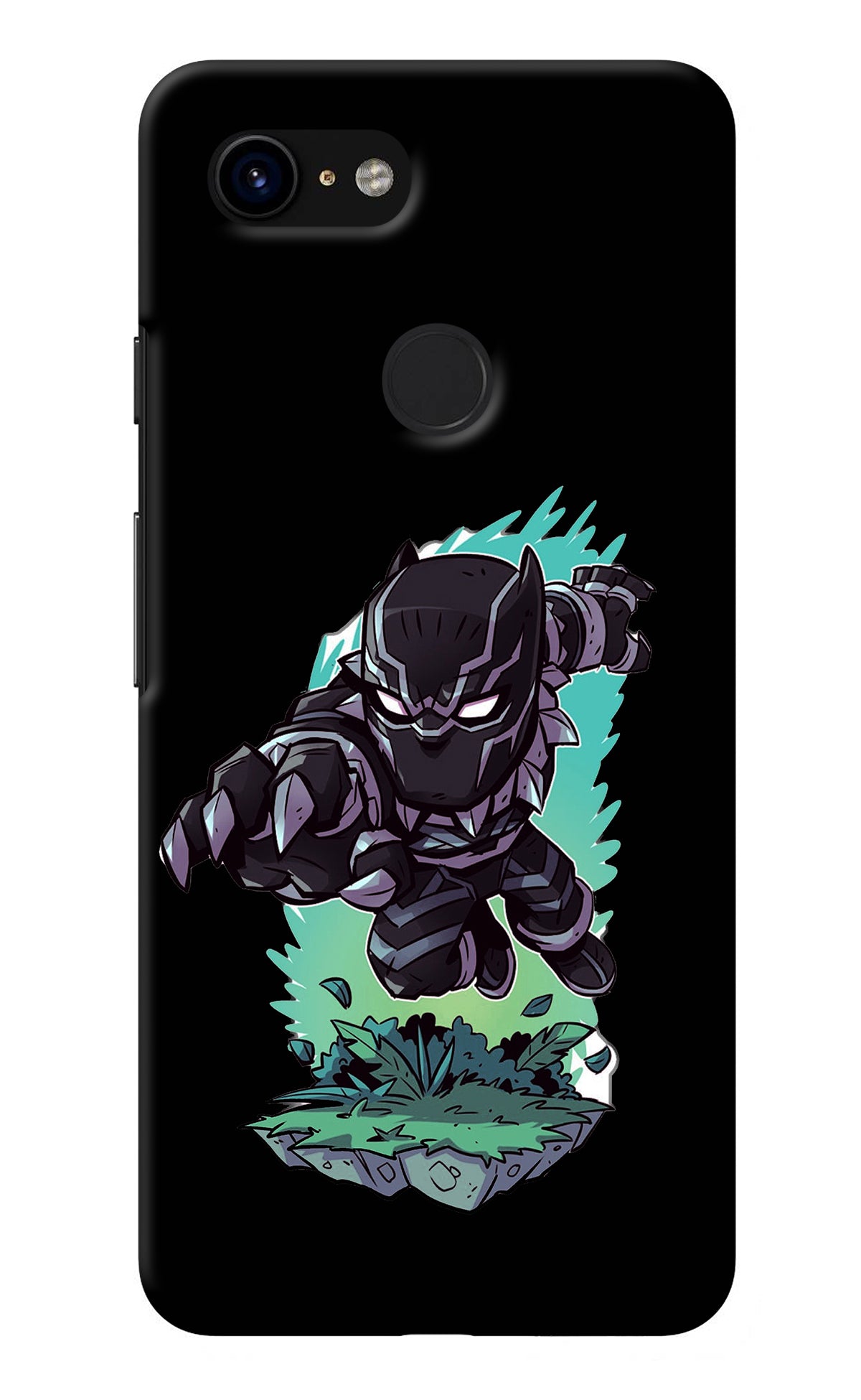 Black Panther Google Pixel 3 Back Cover