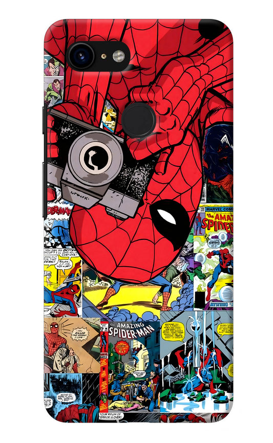 Spider Man Google Pixel 3 Back Cover