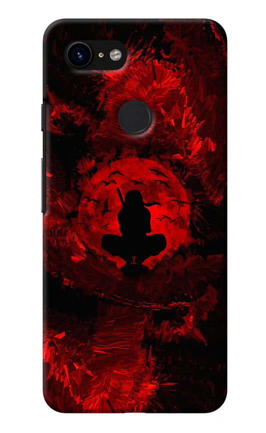 Itachi Uchiha Google Pixel 3 Back Cover