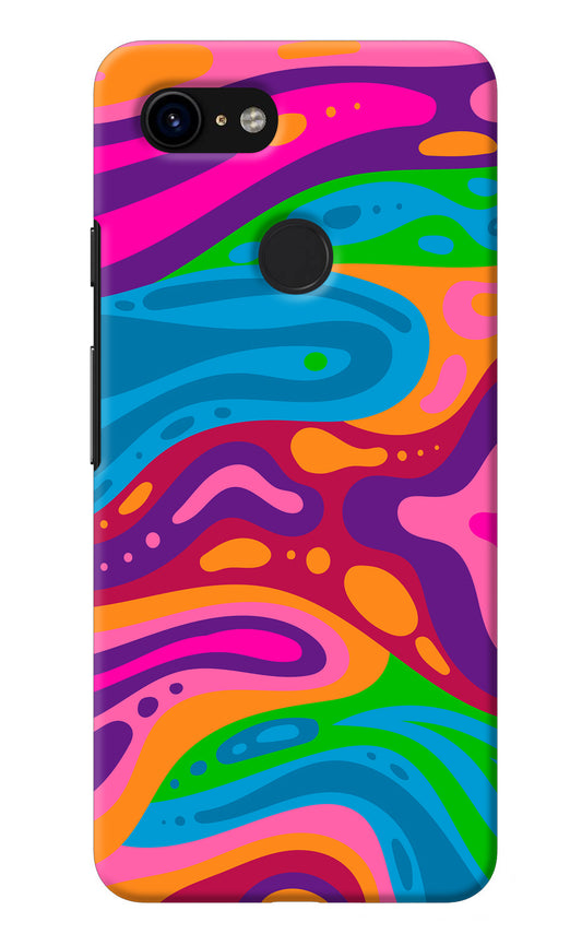 Trippy Pattern Google Pixel 3 Back Cover